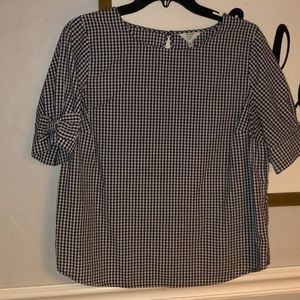 Checkered blouse